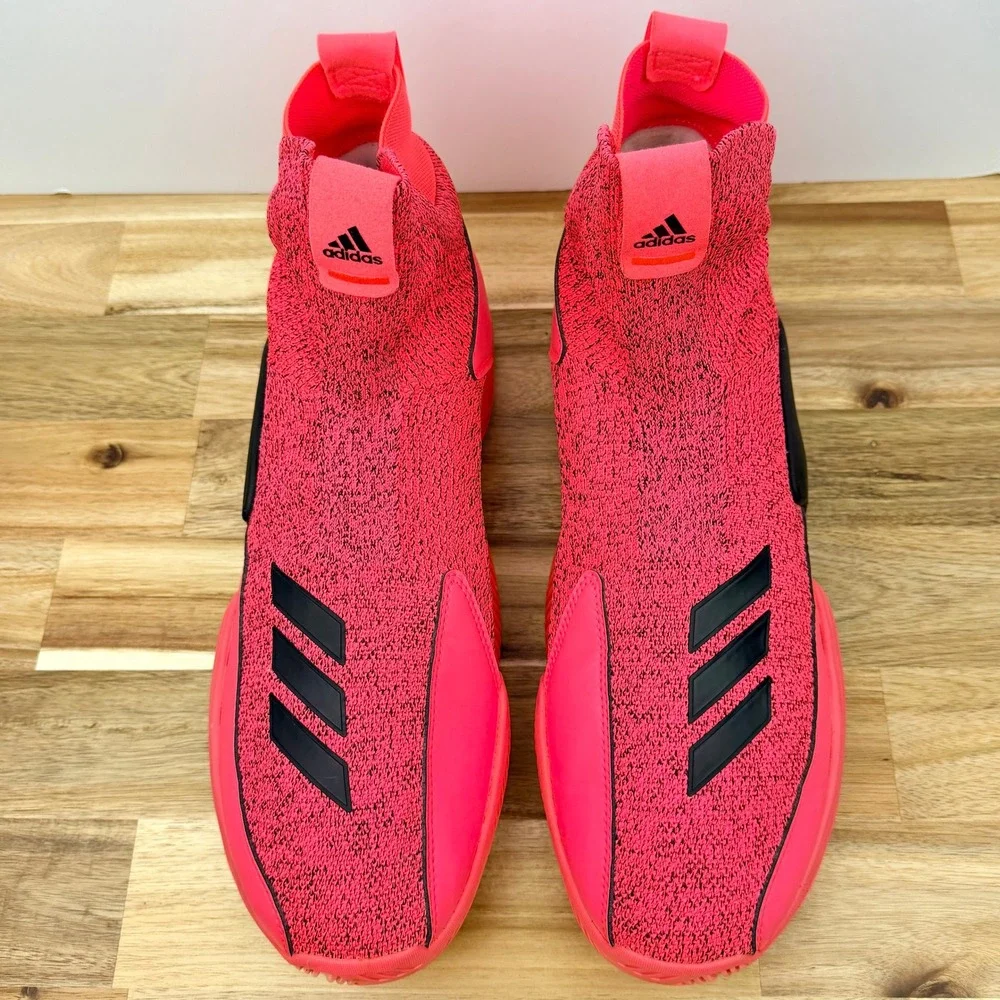 Adidas N3XT L3V3L 2020 Mens Basketball Shoes Signal Pink Black FW9246 Size 13